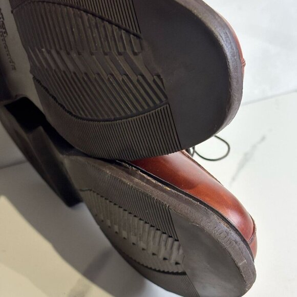 Allen Edmonds Men Split Toe Leather Lace Up Shoes Brown Size 11 - Picture 11 of 11